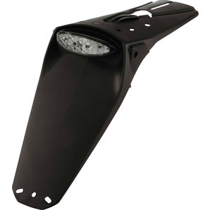 Acerbis Kennzeichenhalter mit LED-R�cklicht- schwarz ACERBIS