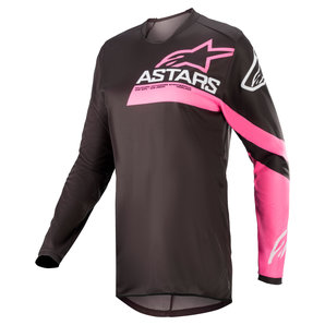 Alpinestars Stella Fluid Jersey Schwarz Pink alpinestars unter Textilbekleidung > Enduro/ Crossbekleidung