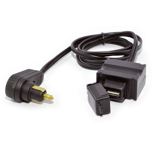 BAAS USB15 - USB-Steckdose mit DIN-Winkelstecker - Kabell�nge: 1m
