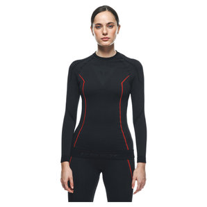 Dainese Thermo LS Lady Funktionsshirt Schwarz Rot