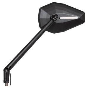 gazzini Spiegel Torino mit LED- Lauflichtblinker- Schwarz- Stück- E-gepr Gazzini