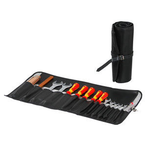 Hepco und Becker Werkzeugrollentasche (15er)- Kunstleder- schwarz unter Lederchoppergep�ck > Werkzeugtaschen & -rollen