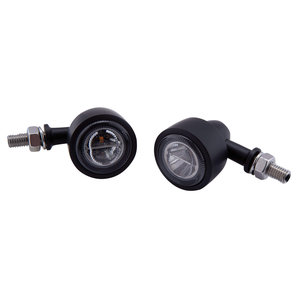 LED-Blinker CLASSIC-X1 in schwarz oder silbern- Paar Highsider