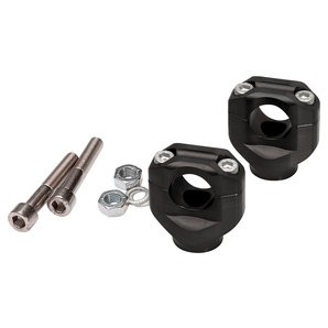 LSL Universal Klemmböcke 38 mm hoch 22-2 mm- mit ABE- in schwarz oder silber unter Lenker/Griffe/Hebel > Lenkerzubehör