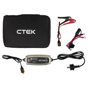 MXS 5-0 Batterieladeger�t Tasche Bundle CTEK Ladegr�t Auto und Motorrad