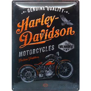 Retro Blechschild Harley Davidson Masse: 30x40cm Harley-Davidson unter Blechschilder > Blechschilder