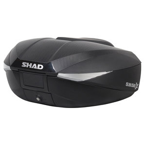 SHAD Topcase SH58X Gr�ssenverstellbar- Carbonlook Shad