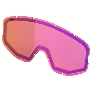 Uvex Ersatzscheibe Pyro FM pink-klar unter Brillen > Brillenersatzteile