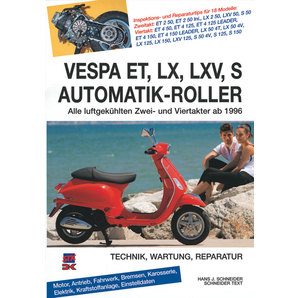 Vespa ET- LX- LXV- S Automatik-Roller Technik- Wartung- Reparatur Delius Klasing Verlag unter Reparaturanleitungen > Reparaturanleitungen